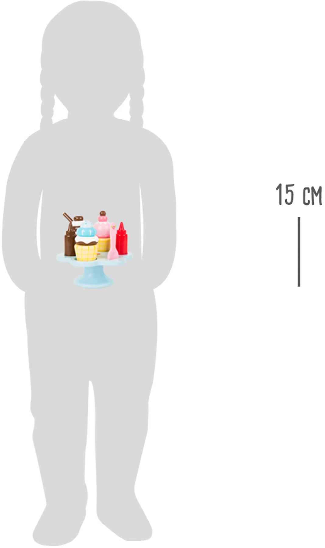 Small Foot Houten Ijsjes Met Standaard En Saus 6 Small Foot Houten Ijsjes Met Standaard En Saus - Afbeelding 6