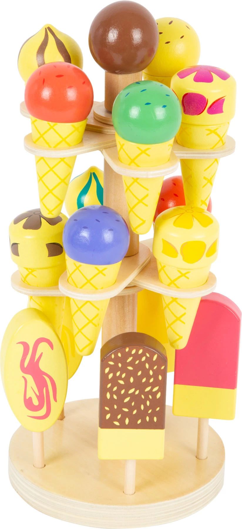 Small Foot Houten Ijsjes Met Standaard 1 Small Foot Houten Ijsjes Met Standaard