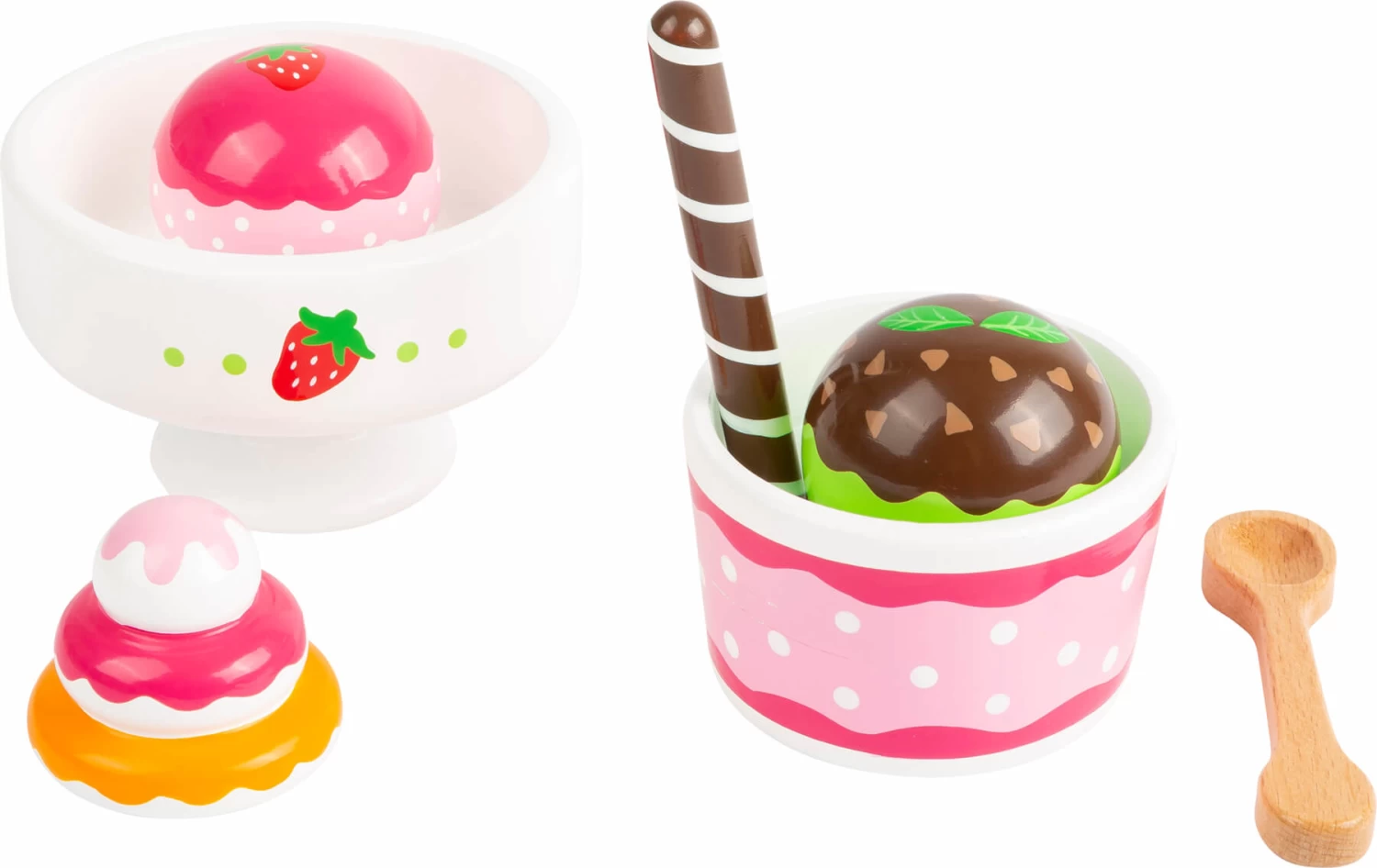 Small Foot Houten Ijsjes Set 2 Small Foot Houten Ijsjes Set - Afbeelding 2