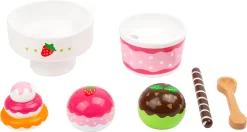 Small Foot Houten Ijsjes Set 6 Small Foot Houten Ijsjes Set -Kinderspeelgoed small foot houten ijsjes set 2