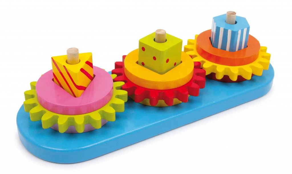 Small Foot Houten Motoriek Insteekspel 'Tandwiel' 1 Small Foot Houten Motoriek Insteekspel 'Tandwiel'