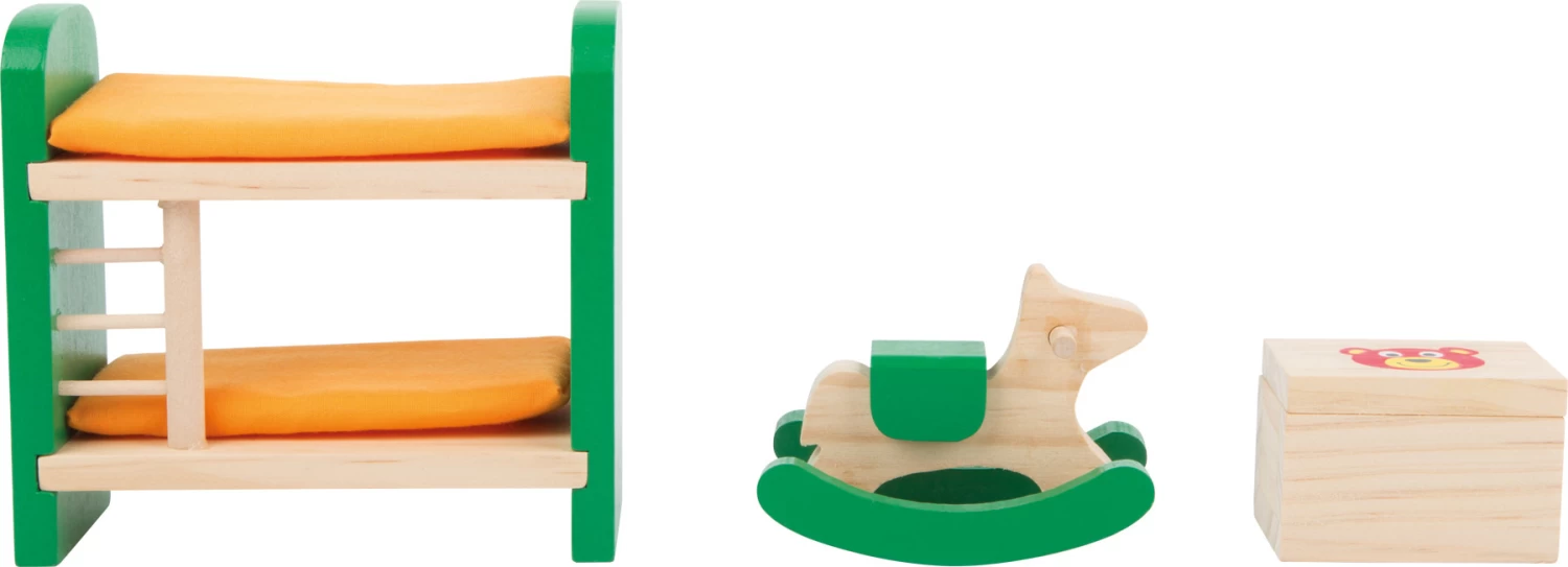 Small Foot Poppenhuis Meubels Kinderslaapkamer 2 Small Foot Poppenhuis Meubels Kinderslaapkamer - Afbeelding 2