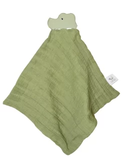 Tikiri Knuffeldoekje Met Bijtspeeltje - Krokodil