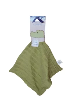 Tikiri Knuffeldoekje Met Bijtspeeltje - Krokodil -Kinderspeelgoed tikiri tikiri knuffeldoekje met bijtspeeltje kroko 3