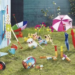 Vilac Croquet Boerderijdieren 4004 -Kinderspeelgoed vilac vilac croquet boerderijdieren 4004 3