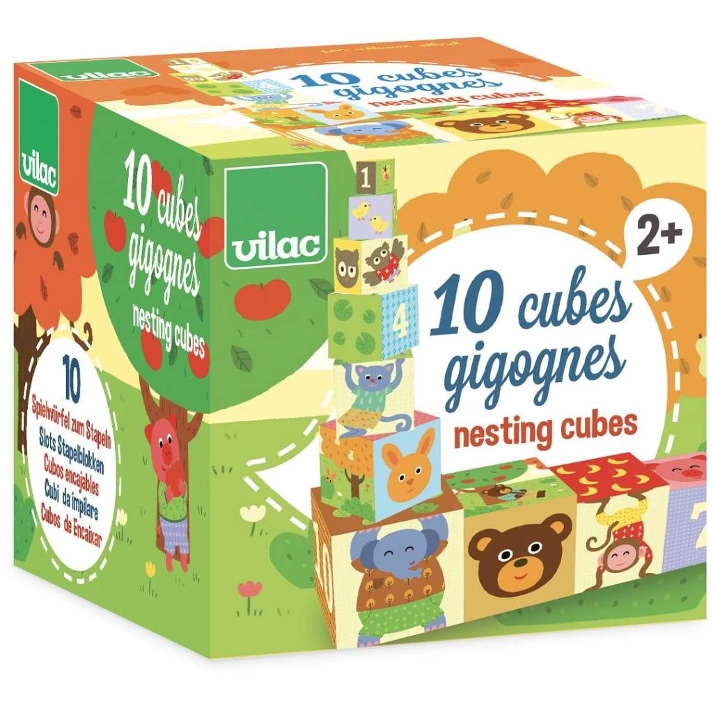 Vilac Stapelblokken - Melusine 2 Vilac Stapelblokken - Melusine - Afbeelding 2